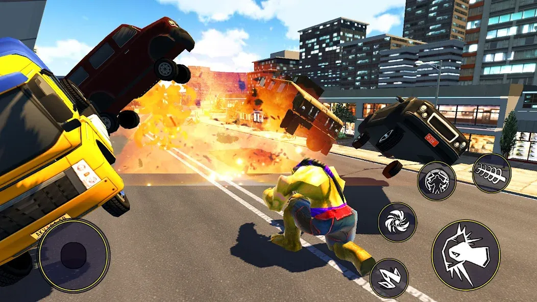 Super City Hero:superhero Game — Взломанная версия (Безлимитные деньги и суперсилы) — скриншот 3