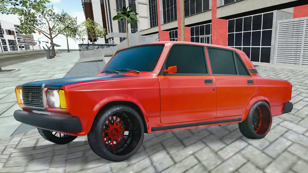 Drive Classic VAZ 2107 Parking — Безлимитные деньги и топливо — скриншот 1 Drive Classic VAZ 2107 Parking — Безлимитные деньги и топливо — скриншот 1