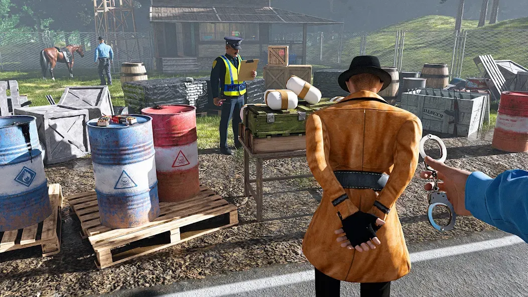 Border Patrol Police Game MOD APK — Без рекламы и много денег — скриншот 4 Border Patrol Police Game MOD APK — Без рекламы и много денег — скриншот 4
