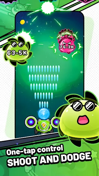 Скачать Slime Boom - Kick Slime — Модификация Бесконечные ресурсы и усиленный урон — скриншот 2