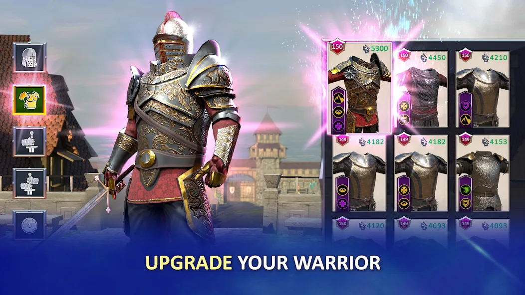 Скачать взломанную Knights Fight 2: New Blood — Безлимитные деньги и энергия — скриншот 2