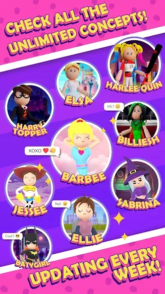 Скачать взлом Fashion Famous - Dress Up Game на Андроид — Безлимитные монеты и все наряды — скриншот 1