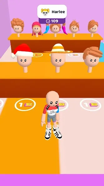 Скачать взлом Fashion Famous - Dress Up Game на Андроид — Безлимитные монеты и все наряды — скриншот 3