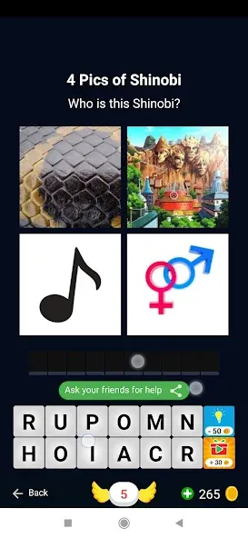 Скачать взломанную 4 Pics 1 Shinobi part 1 — Без рекламы и все уровни открыты — скриншот 2