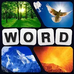 Скачать Puzzle: 4 pics 1 word offline — Последняя версия (Открыты все уровни без рекламы)