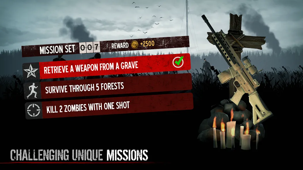 Into the Dead Mod APK Бесконечные патроны и ресурсы — Скачать на Андроид — скриншот 4