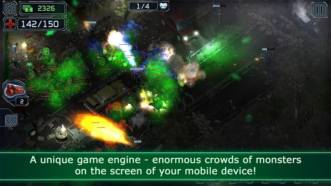 Скачать Alien Shooter TD — Последняя версия (Безлимитные деньги и патроны) — скриншот 1