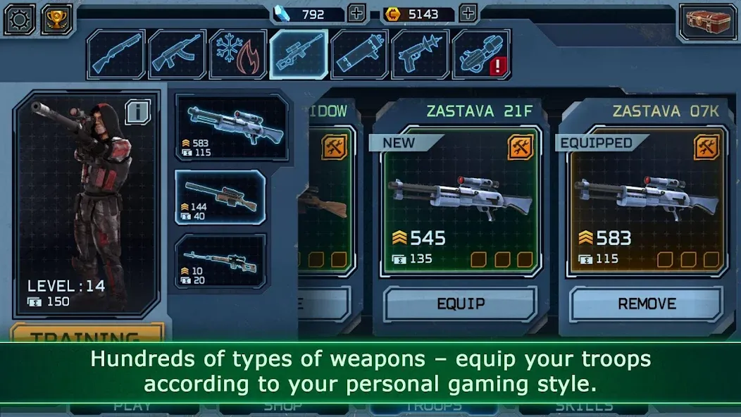 Скачать Alien Shooter TD — Последняя версия (Безлимитные деньги и патроны) — скриншот 3
