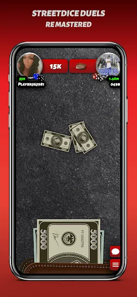 Phone Dice™ Street Dice Game — Без рекламы и бесконечные броски — скриншот 1