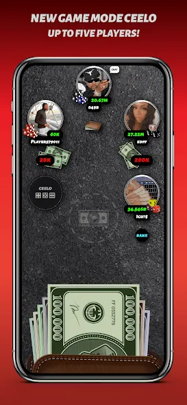 Phone Dice™ Street Dice Game — Без рекламы и бесконечные броски — скриншот 3