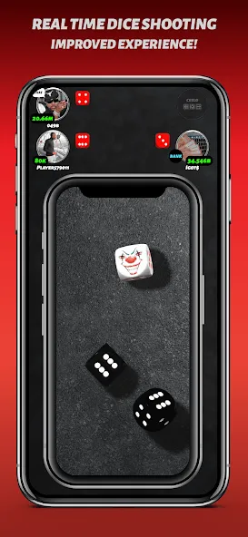 Phone Dice™ Street Dice Game — Без рекламы и бесконечные броски — скриншот 5