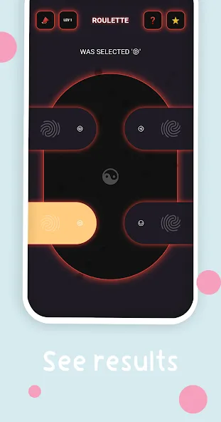 Mini : Finger Picker Chooser MOD APK на Android — Быстрый выбор пальца без рекламы — скриншот 1