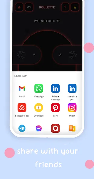 Mini : Finger Picker Chooser MOD APK на Android — Быстрый выбор пальца без рекламы — скриншот 3