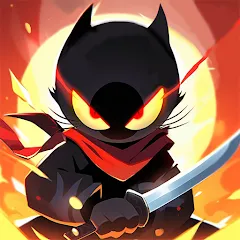 Ninja Cat - Idle Arena MOD — Безлимитные деньги и энергия на Андроид