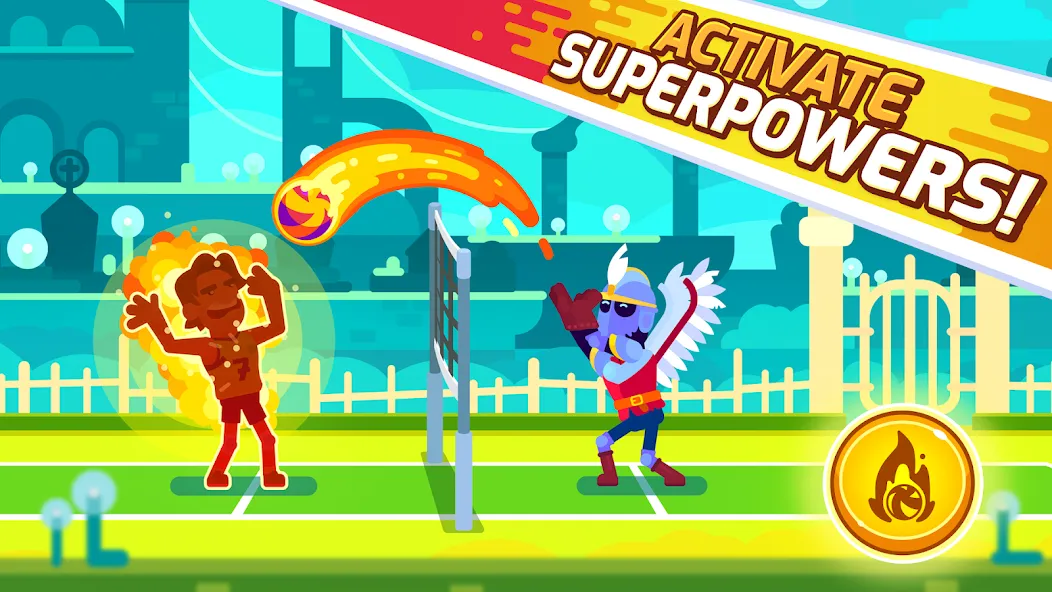 Volleyball Challenge 2024 MOD APK на Android — Безлимитные деньги и энергия — скриншот 2