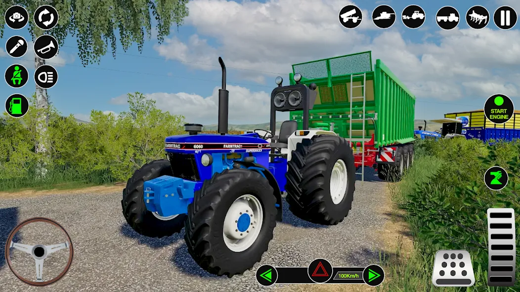 Скачать Farming Tractor Simulator Game на Android — Безлимитные деньги и топливо — скриншот 3 Скачать Farming Tractor Simulator Game на Android — Безлимитные деньги и топливо — скриншот 3