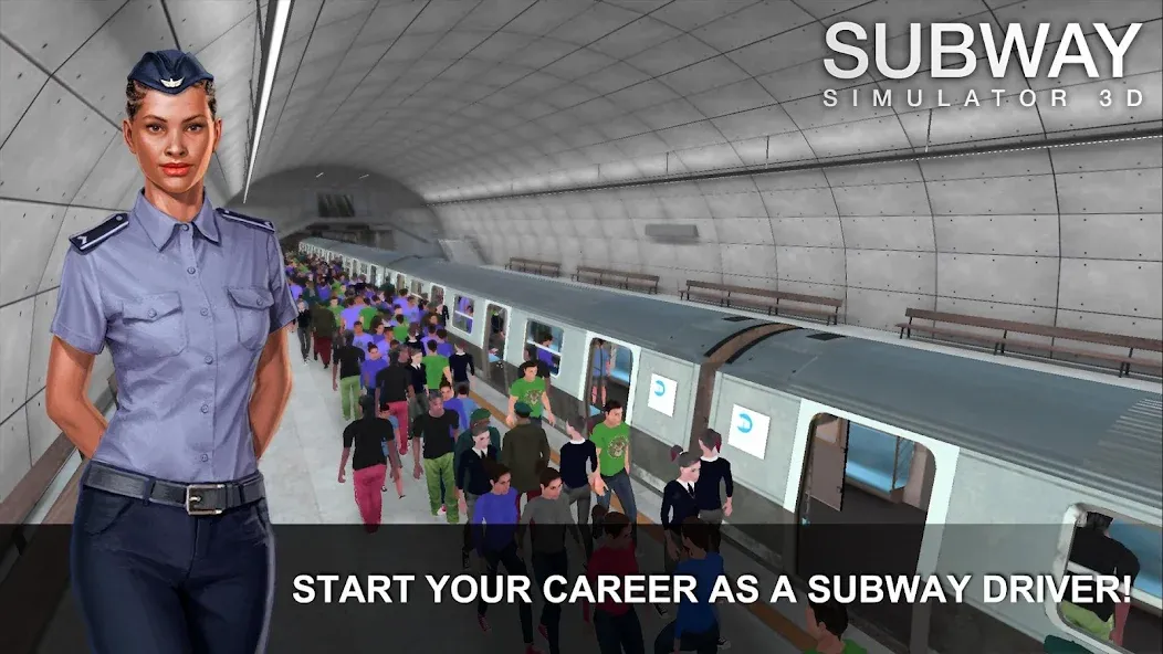 Скачать Subway Simulator 3D с модом — Безлимитные деньги и все поезда — скриншот 1