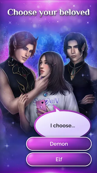 Скачать Seven Hearts Stories на Android — Открыты все истории и выборы — скриншот 3