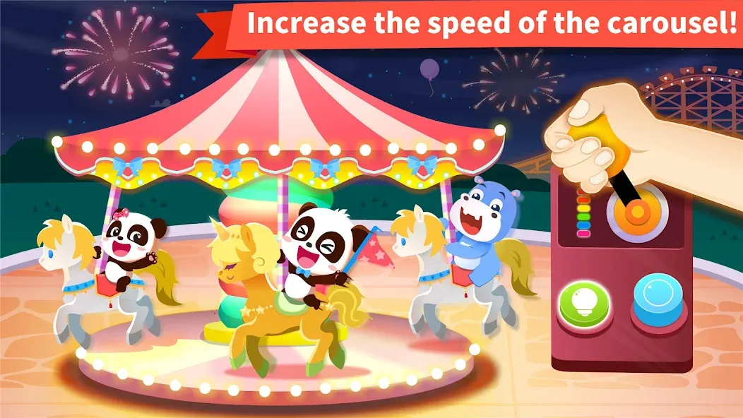 Скачать взломанную Baby Panda's Fun Park — Без рекламы и много монет — скриншот 4