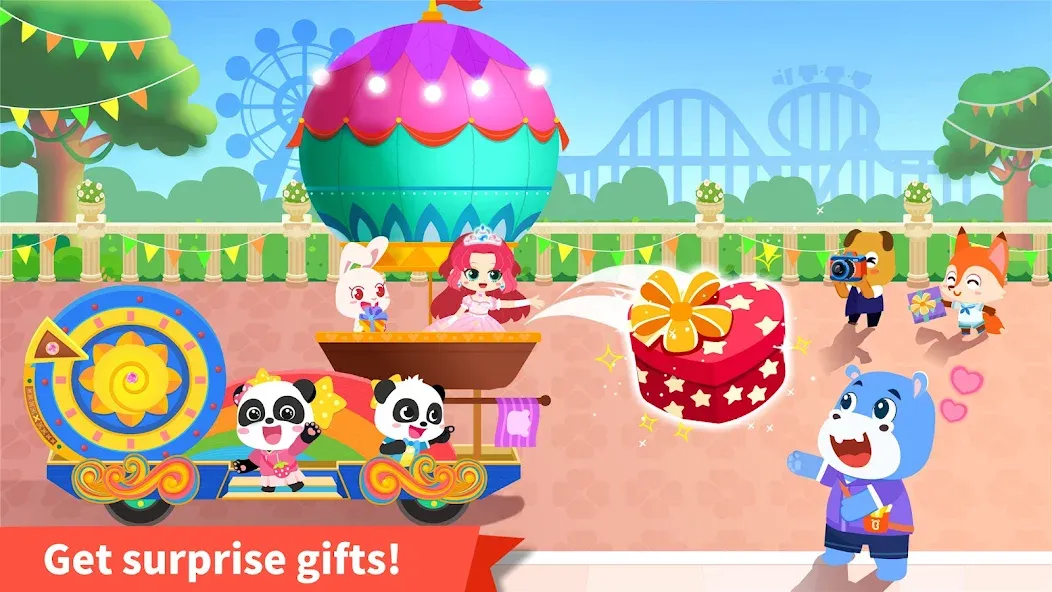 Скачать взломанную Baby Panda's Fun Park — Без рекламы и много монет — скриншот 5