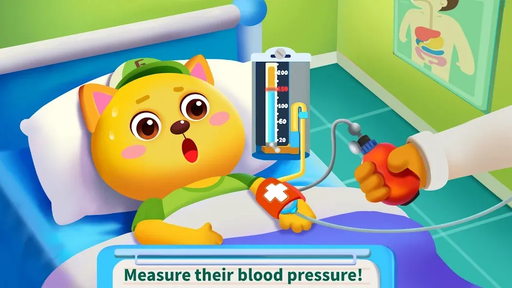 Baby Panda's Hospital Care (Мод Безлимитные деньги и все процедуры открыты) — скриншот 4