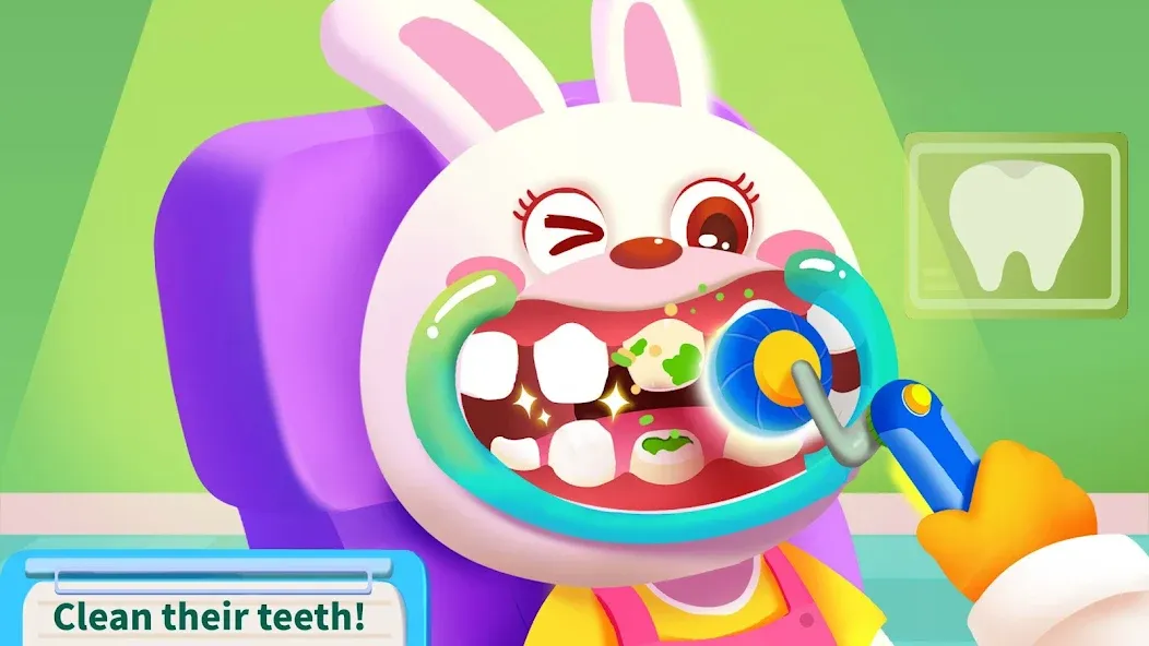 Baby Panda's Hospital Care (Мод Безлимитные деньги и все процедуры открыты) — скриншот 5