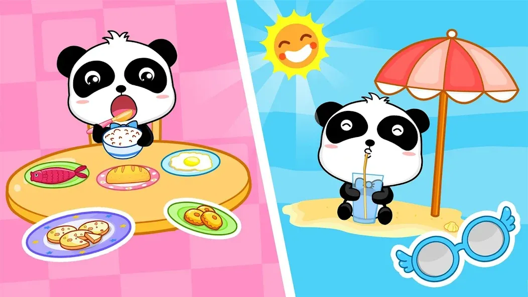 Скачать Baby Panda's Daily Life MOD APK — Без рекламы и всё открыто — скриншот 2