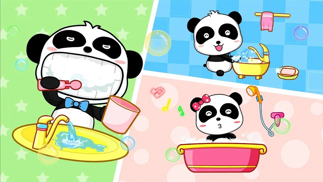 Скачать Baby Panda's Daily Life MOD APK — Без рекламы и всё открыто — скриншот 4
