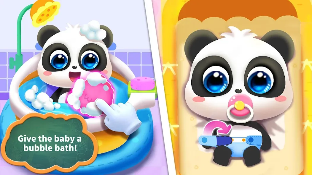 Взлом Baby Panda Care — Безлимитные монеты и все предметы — скриншот 1