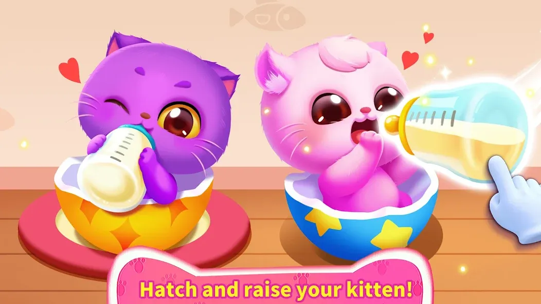 Little Panda's Cat Game на Андроид — Безлимитные монеты и разблокированы все уровни — скриншот 2