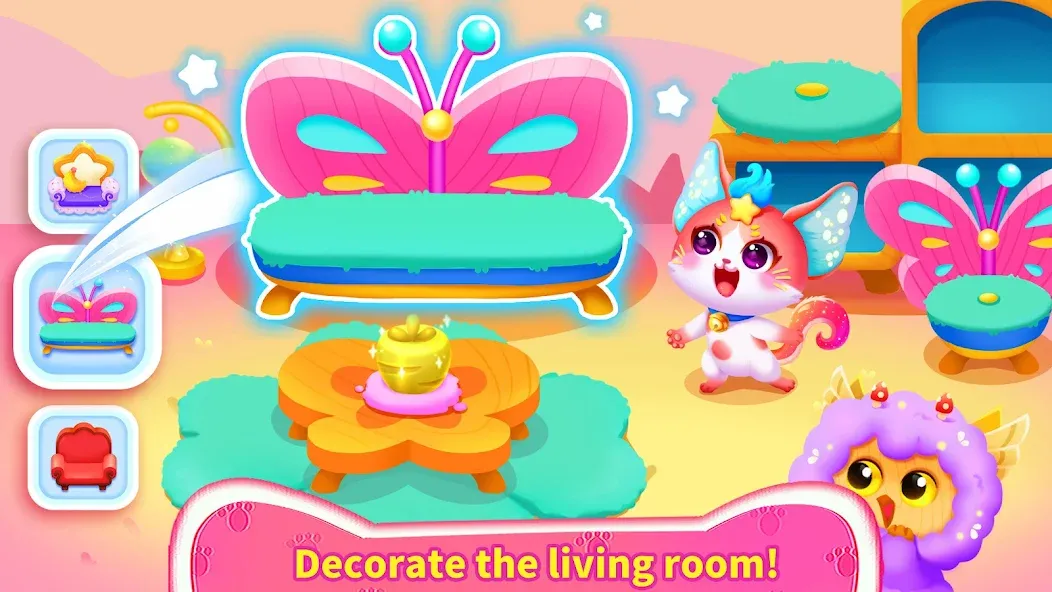 Little Panda's Cat Game на Андроид — Безлимитные монеты и разблокированы все уровни — скриншот 4
