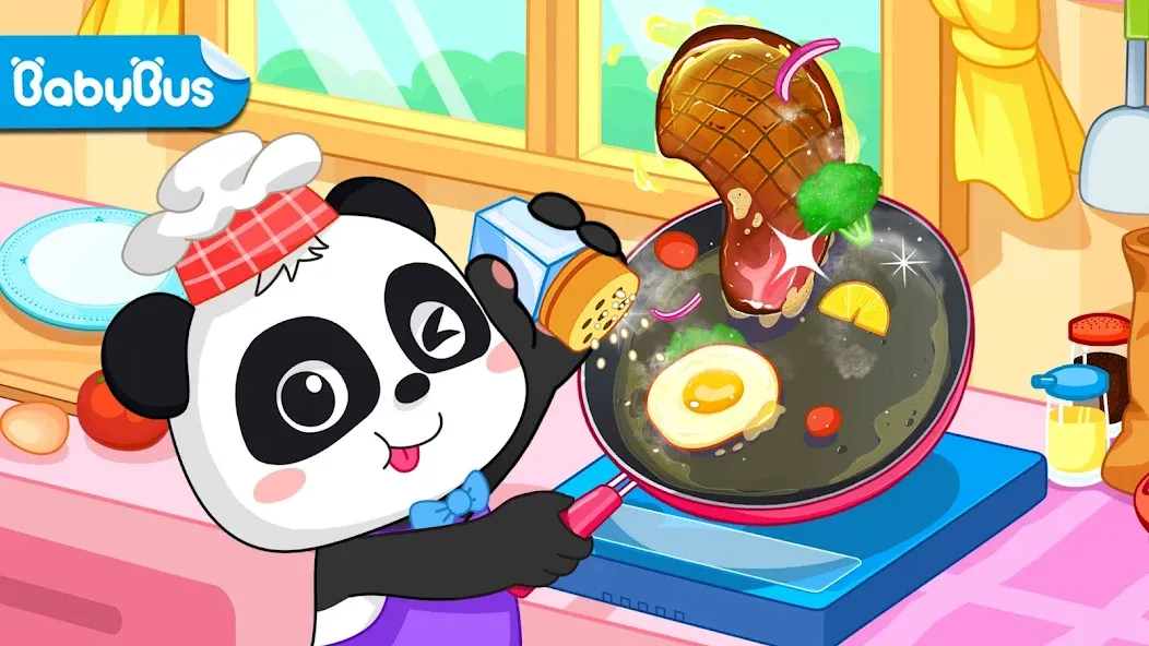 Скачать взломанную My Baby Panda Chef — Новые рецепты и все блюда — скриншот 1 Скачать взломанную My Baby Panda Chef — Новые рецепты и все блюда — скриншот 1