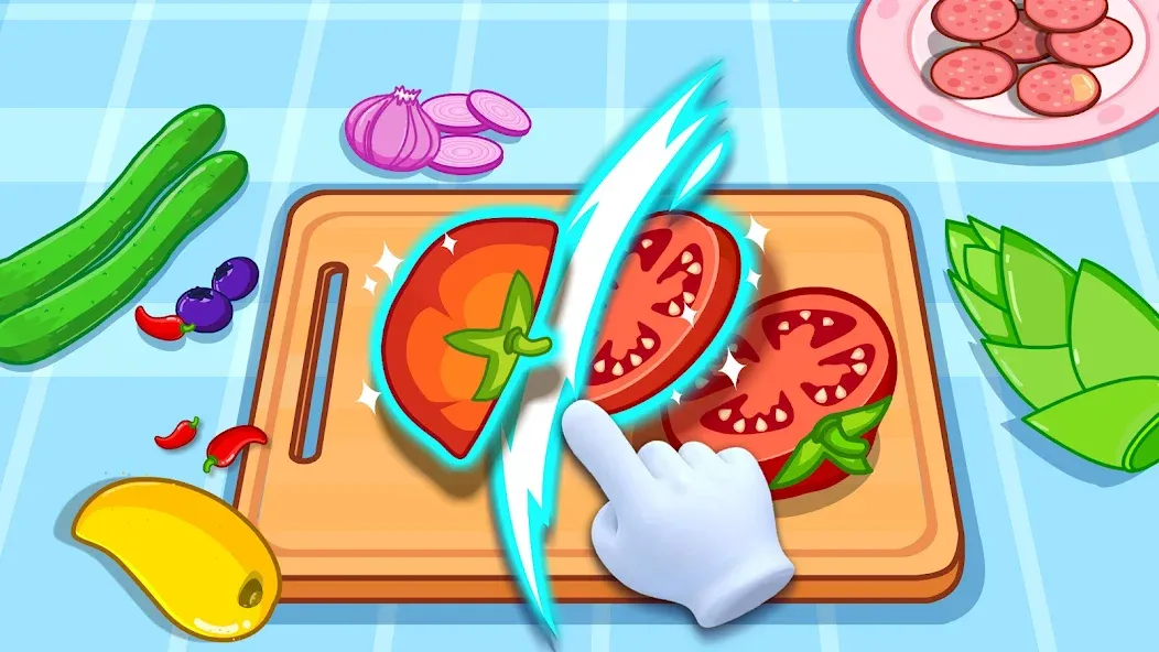 Скачать взломанную My Baby Panda Chef — Новые рецепты и все блюда — скриншот 2 Скачать взломанную My Baby Panda Chef — Новые рецепты и все блюда — скриншот 2
