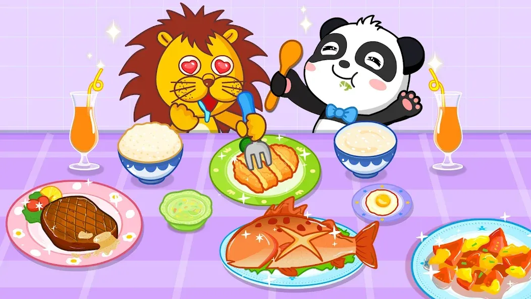 Скачать взломанную My Baby Panda Chef — Новые рецепты и все блюда — скриншот 5 Скачать взломанную My Baby Panda Chef — Новые рецепты и все блюда — скриншот 5