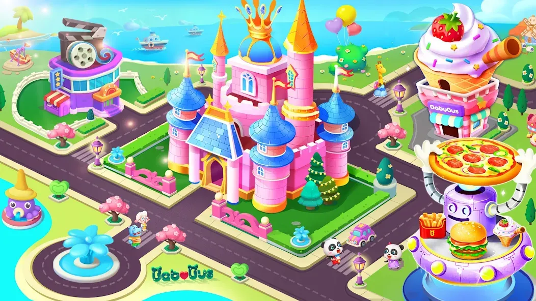 Скачать Baby Panda's City с модом — Безлимитные монеты и все локации открыты — скриншот 1 Скачать Baby Panda's City с модом — Безлимитные монеты и все локации открыты — скриншот 1