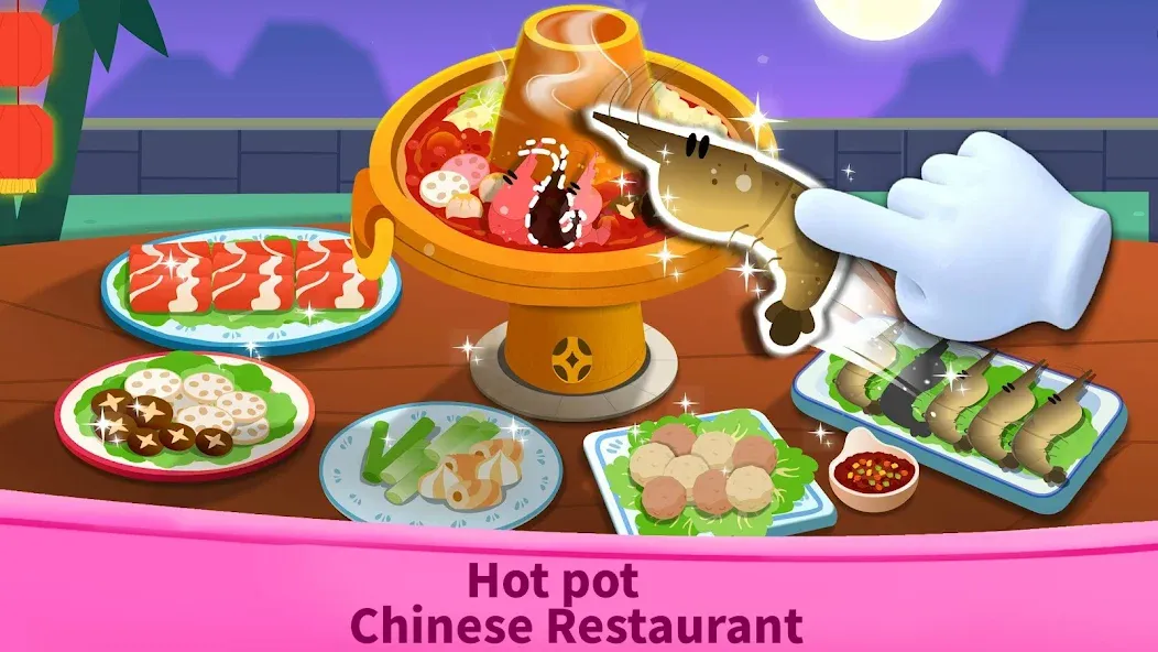 Little Panda: Star Restaurants (Мод Безлимитные деньги и всё открыто) — скриншот 4 Little Panda: Star Restaurants (Мод Безлимитные деньги и всё открыто) — скриншот 4