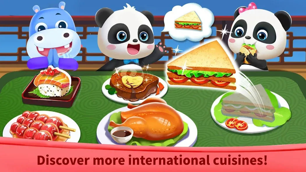 Little Panda: Star Restaurants (Мод Безлимитные деньги и всё открыто) — скриншот 5 Little Panda: Star Restaurants (Мод Безлимитные деньги и всё открыто) — скриншот 5