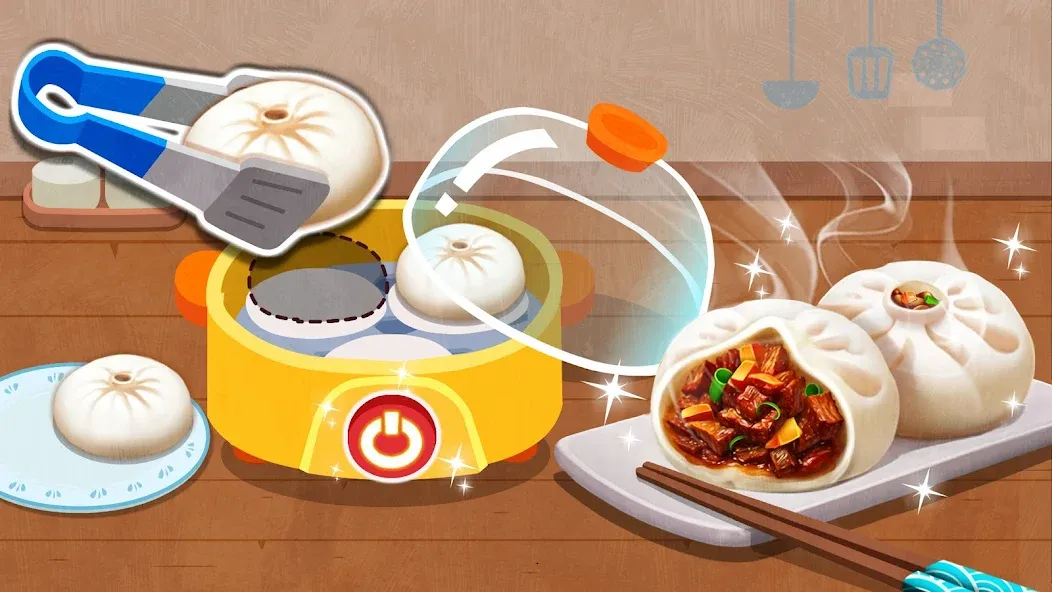 Little Panda's Chinese Recipes MOD APK — Безлимитные деньги и все рецепты открыты — скриншот 2