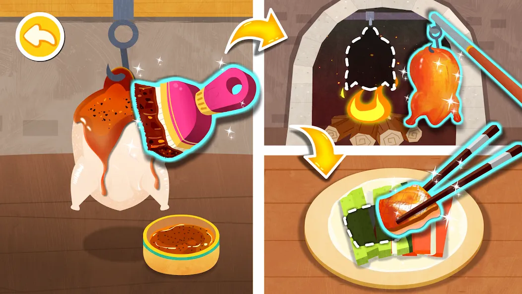 Little Panda's Chinese Recipes MOD APK — Безлимитные деньги и все рецепты открыты — скриншот 4