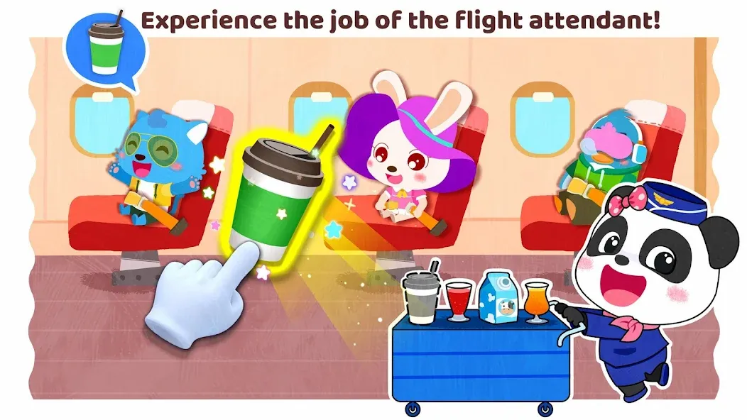 Baby Panda's Town: My Dream MOD APK — Все предметы разблокированы — скриншот 2