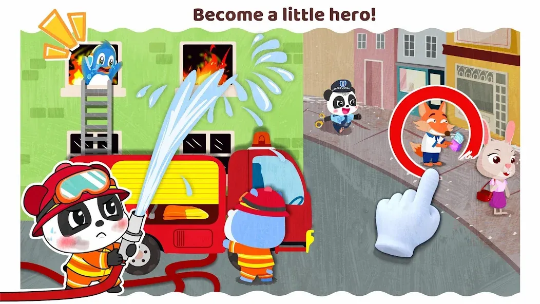 Baby Panda's Town: My Dream MOD APK — Все предметы разблокированы — скриншот 4