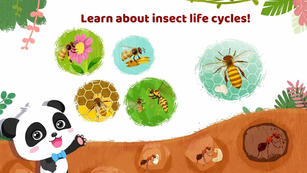 Скачать Little Panda's Insect World на телефон — Все насекомые разблокированы — скриншот 4 Скачать Little Panda's Insect World на телефон — Все насекомые разблокированы — скриншот 4