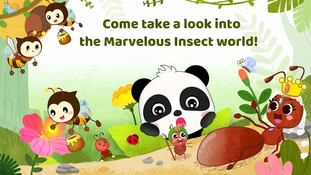 Скачать Little Panda's Insect World на телефон — Все насекомые разблокированы — скриншот 5 Скачать Little Panda's Insect World на телефон — Все насекомые разблокированы — скриншот 5