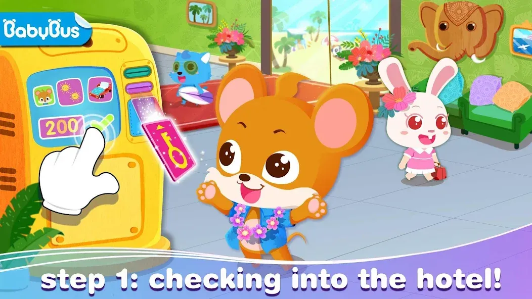 Взлом Baby Panda’s Summer: Vacation — Безлимитные деньги и все предметы — скриншот 1 Взлом Baby Panda’s Summer: Vacation — Безлимитные деньги и все предметы — скриншот 1