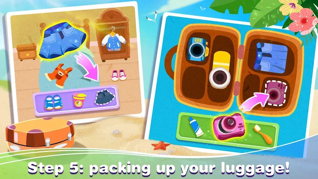 Взлом Baby Panda’s Summer: Vacation — Безлимитные деньги и все предметы — скриншот 5 Взлом Baby Panda’s Summer: Vacation — Безлимитные деньги и все предметы — скриншот 5