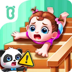 Baby Panda Home Safety MOD APK на Android — Все уровни и предметы открыты