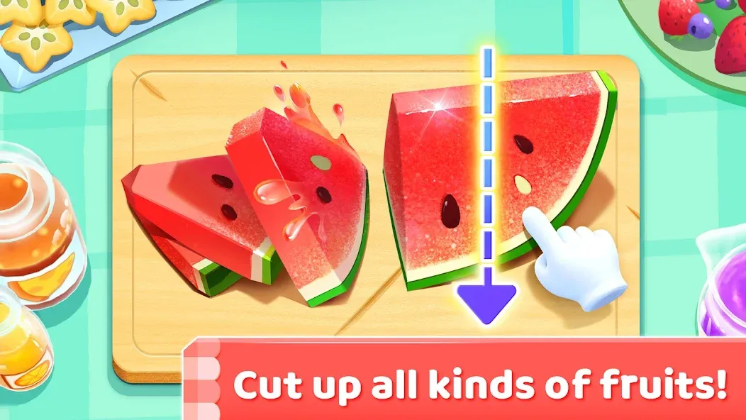 Скачать Little Panda's Ice Cream Games MOD APK — Много мороженого и открыты все уровни — скриншот 3