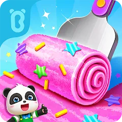 Скачать Little Panda's Ice Cream Games MOD APK — Много мороженого и открыты все уровни