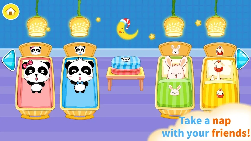 Baby Panda Kindergarten — Без рекламы и все предметы открыты — скриншот 4