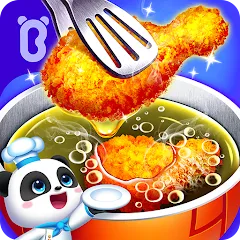 Скачать Little Panda's Space Kitchen на Android — Безлимитные деньги и все рецепты открыты